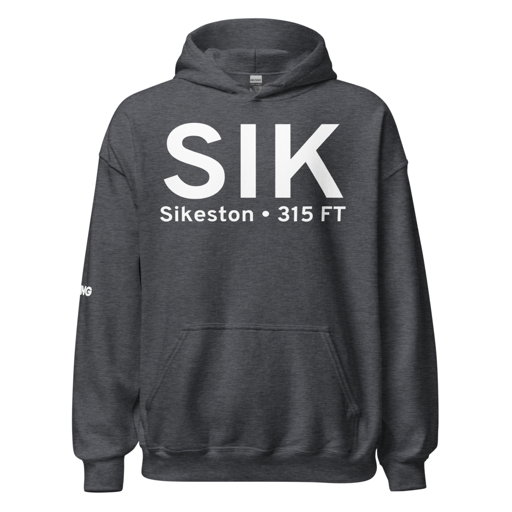 Sikeston (KSIK) Airport Hoodie Sweatshirt 