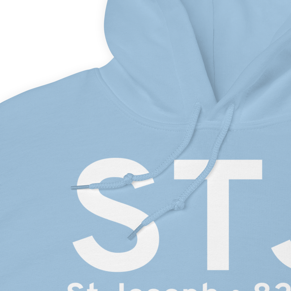St Joseph (KSTJ) Airport Hoodie Sweatshirt 