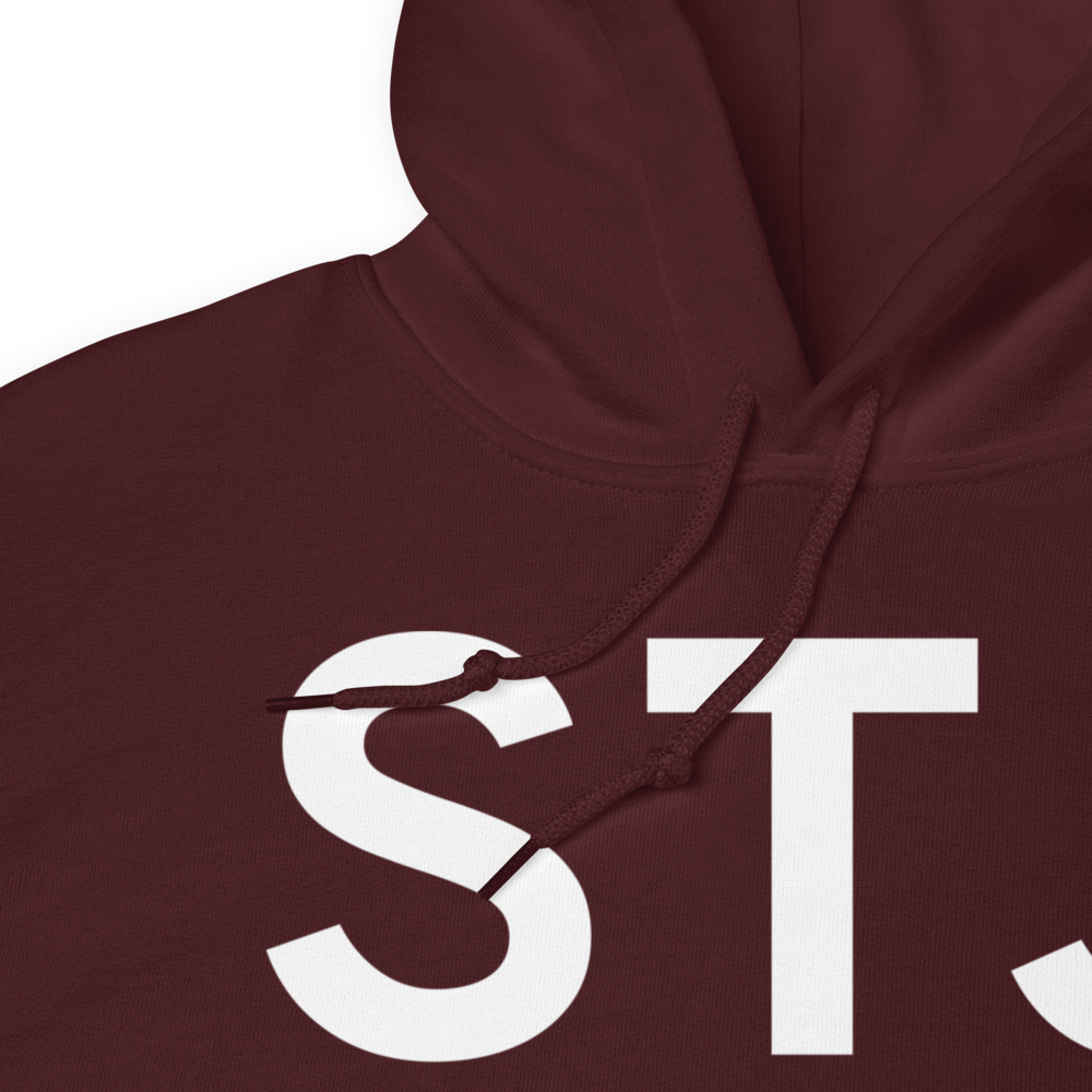 St Joseph (KSTJ) Airport Hoodie Sweatshirt 
