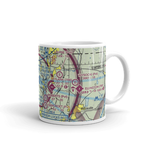 Bradley International Airport (BDL) VFR Sectional  Mug