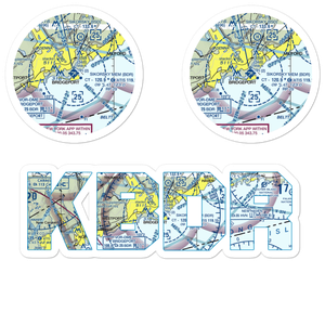 Igor I Sikorsky Memorial Airport (BDR) VFR Sectional Sticker Pack