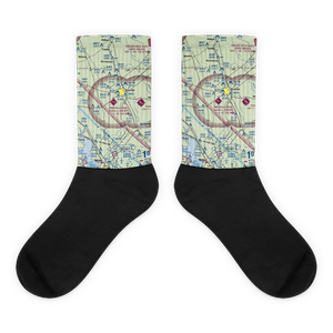 Beeville Municipal Airport (BEA) VFR Sectional Socks