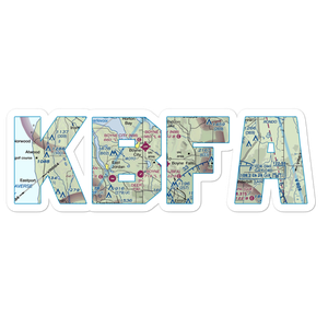 Boyne Mountain Airport (BFA) VFR Sectional Sticker