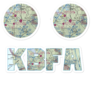 Boyne Mountain Airport (BFA) VFR Sectional Sticker Pack