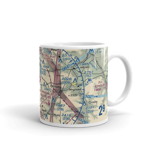 Bradford Regional Airport (BFD) VFR Sectional  Mug