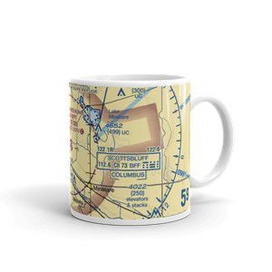 Western Neb. Rgnl/William B. Heilig Airport (BFF) VFR Sectional  Mug