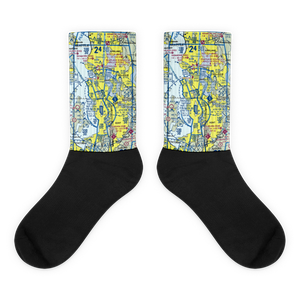 Boeing Field King County International Airport (BFI) VFR Sectional Socks