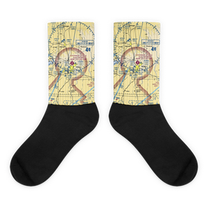 Hutchinson County Airport (BGD) VFR Sectional Socks