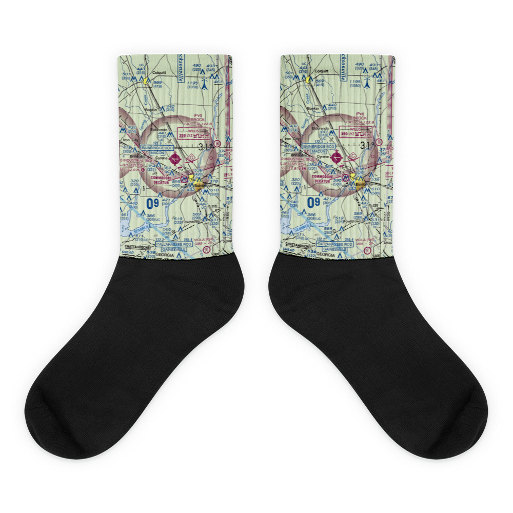 Decatur County Industrial Air Park (BGE) VFR Sectional Socks 