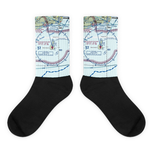 Block Island State Airport (BID) VFR Sectional Socks