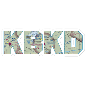 Stephens County Airport (BKD) VFR Sectional Sticker