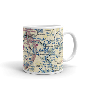 Raleigh County Memorial Airport (BKW) VFR Sectional  Mug