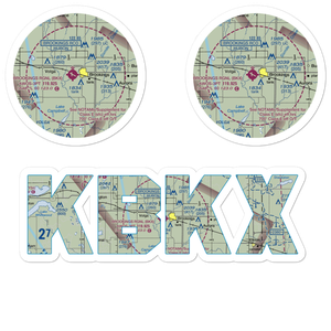Brookings Regional Airport (BKX) VFR Sectional Sticker Pack