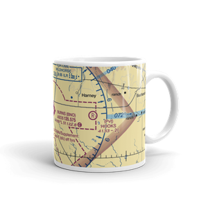 Burns Municipal Airport (BNO) VFR Sectional  Mug