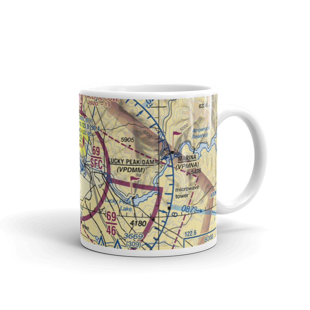 Boise Air Terminal/Gowen Field (BOI) VFR Sectional  Mug 