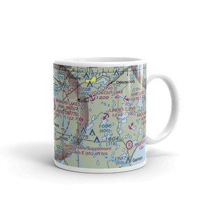 Brainerd Lakes Regional Airport (BRD) VFR Sectional  Mug