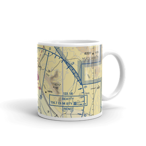 Beatty Airport (BTY) VFR Sectional  Mug