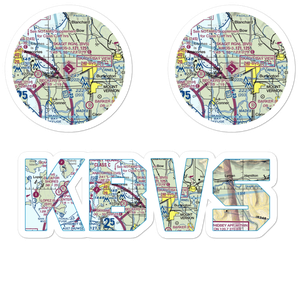 Skagit Regional Airport (BVS) VFR Sectional Sticker Pack