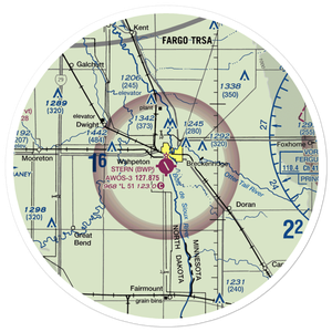 Harry Stern Airport (BWP) VFR Sectional Sticker (30 mile)