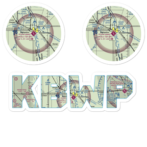 Harry Stern Airport (BWP) VFR Sectional Sticker Pack