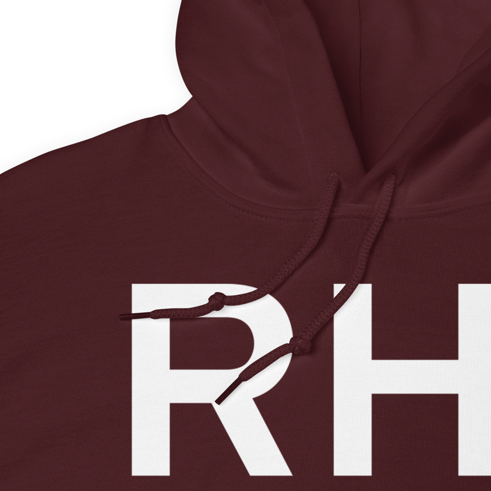 Rhinelander (KRHI) Airport Hoodie Sweatshirt 