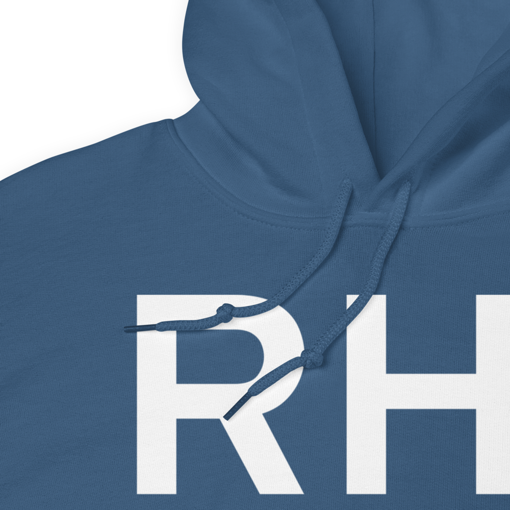 Rhinelander (KRHI) Airport Hoodie Sweatshirt 