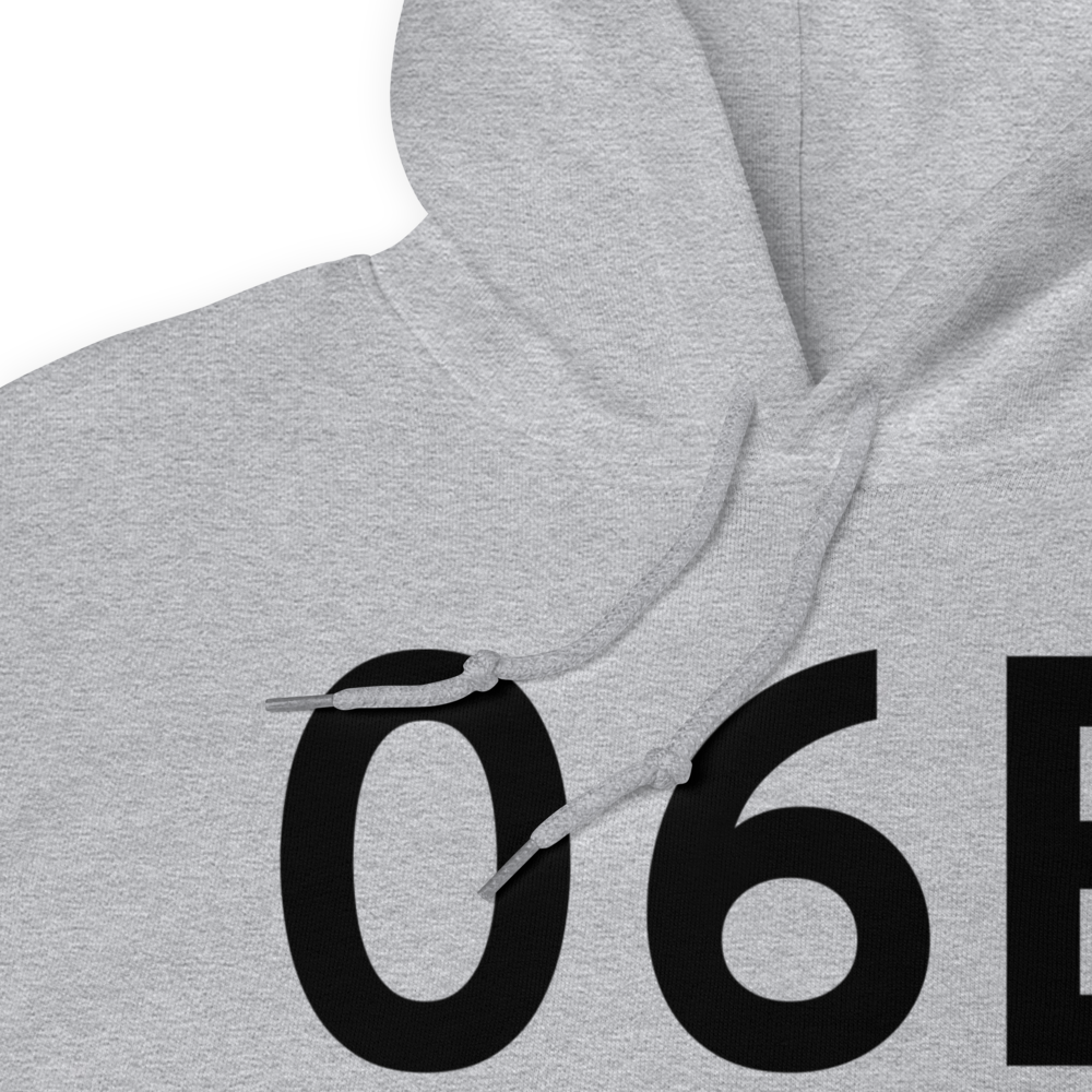Bangor (06B) Airport Hoodie Sweatshirt 