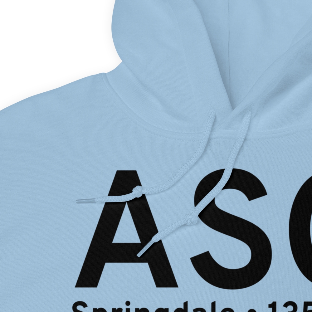 Springdale (KASG) Airport Hoodie Sweatshirt 