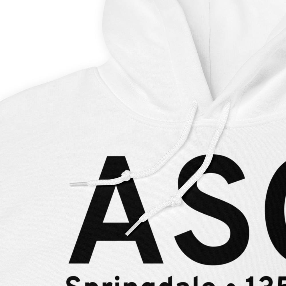 Springdale (KASG) Airport Hoodie Sweatshirt 