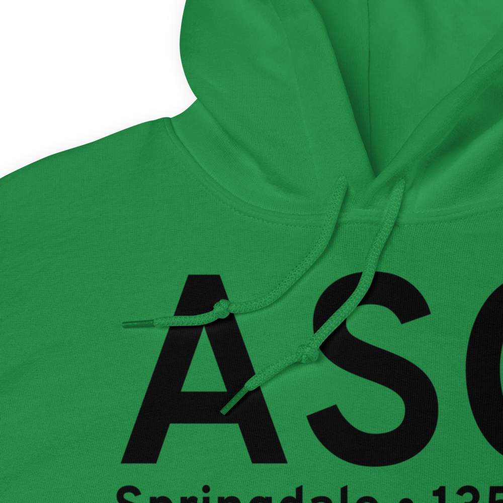 Springdale (KASG) Airport Hoodie Sweatshirt 