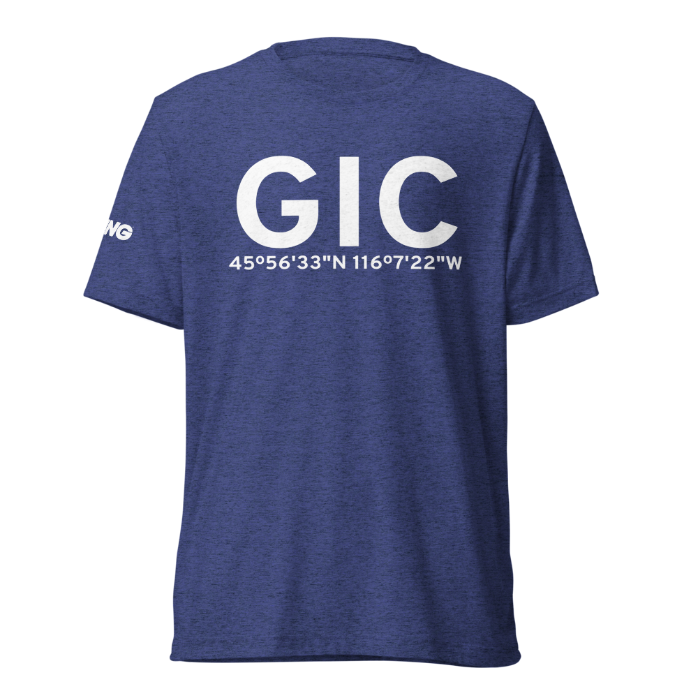 Grangeville (KS80) Airport Tri-blend T-Shirt 