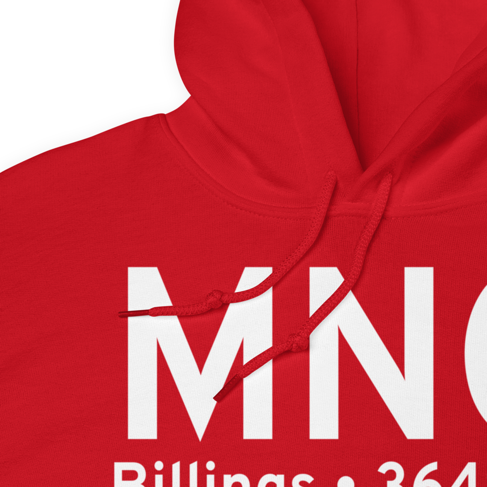 Billings (US-0213) Airport Hoodie Sweatshirt 