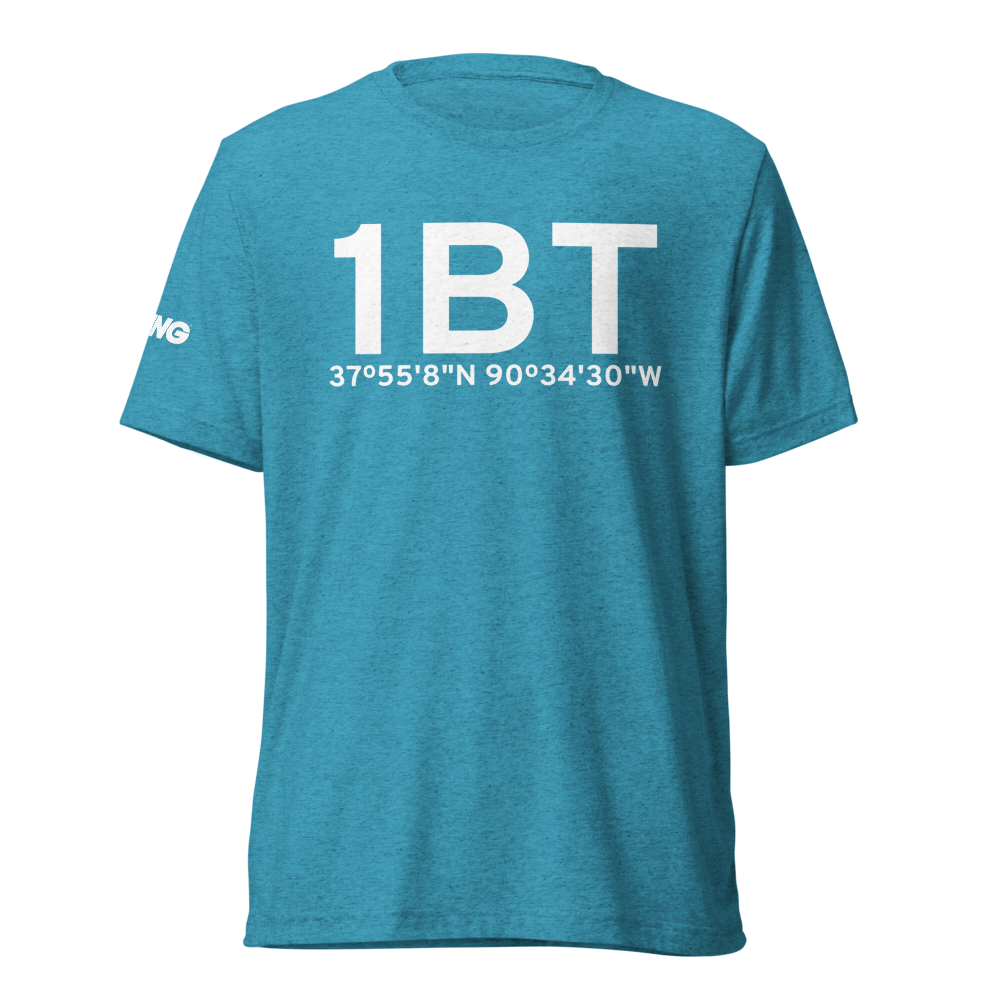 Bonne Terre (K1BT) Airport Tri-blend T-Shirt 
