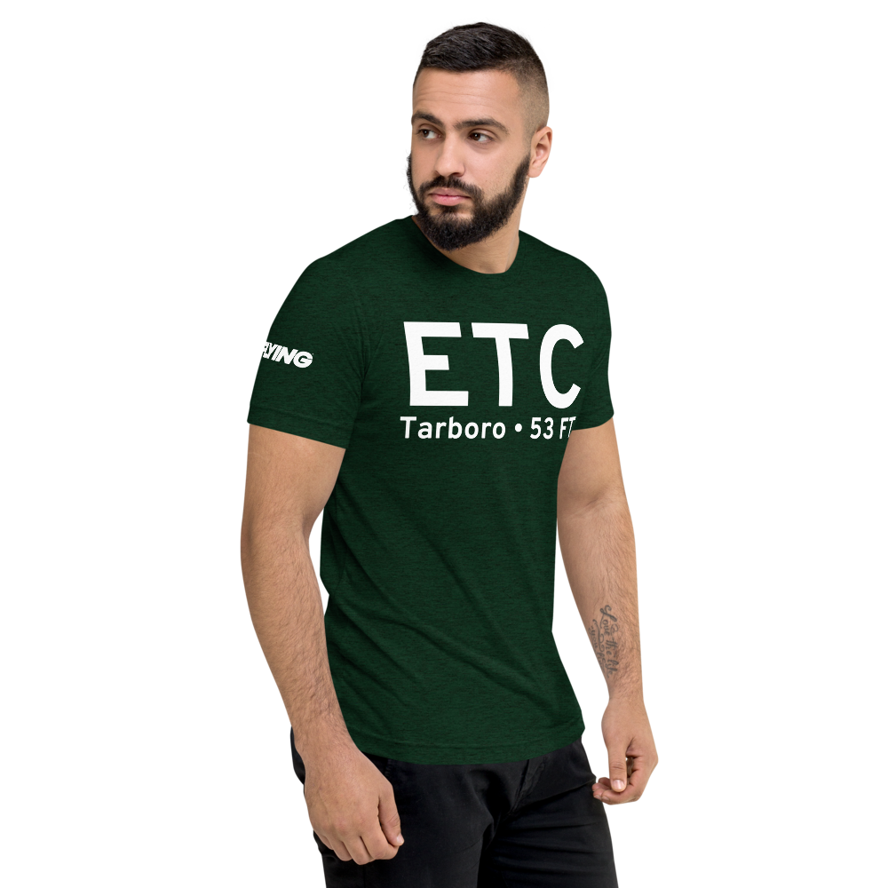 Tarboro (KETC) Airport Tri-blend T-Shirt 