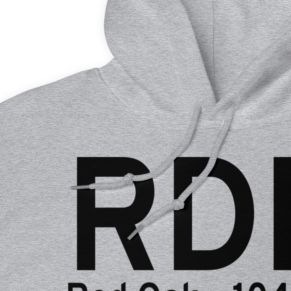 Red Oak (KRDK) Airport Hoodie Sweatshirt 