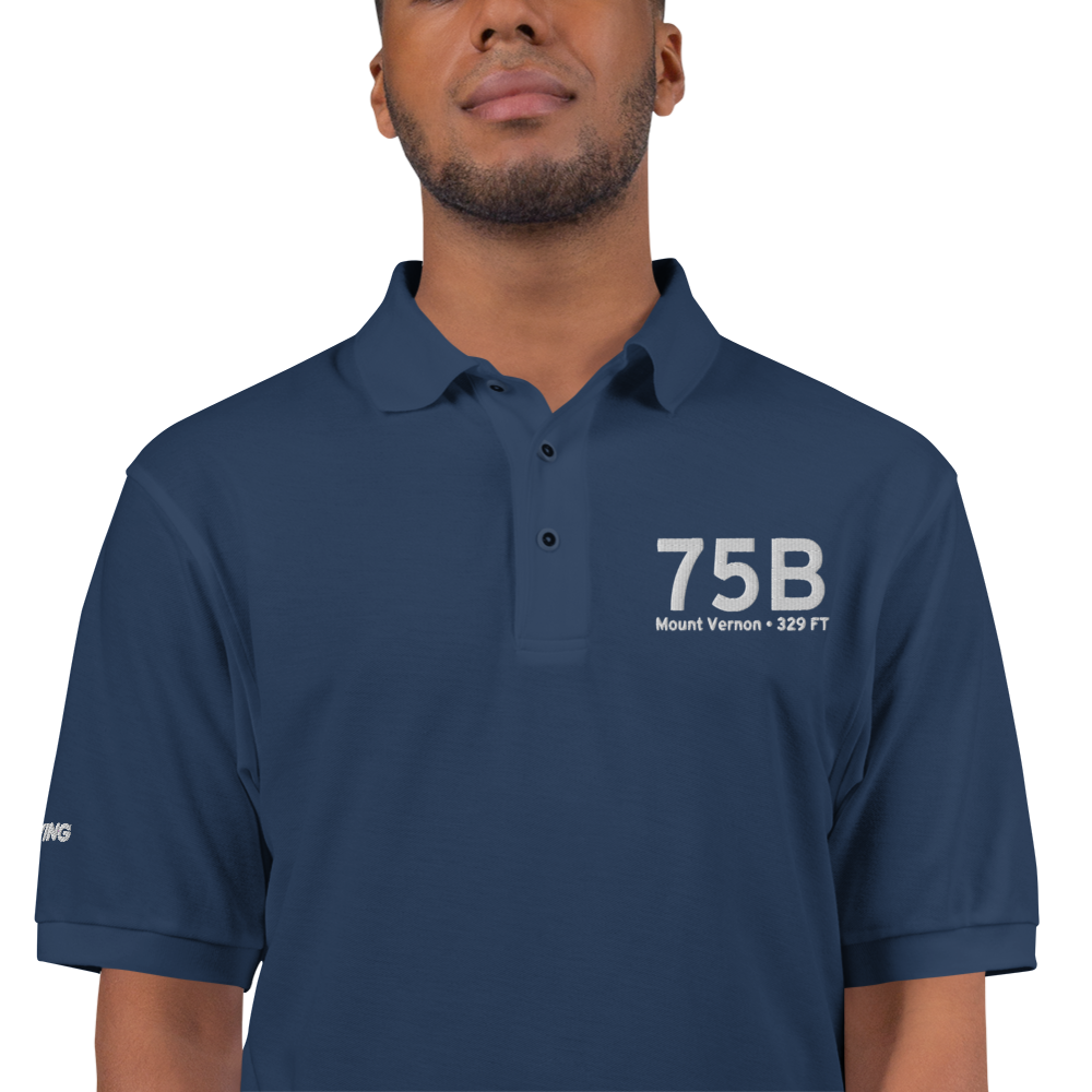 Mount Vernon (75B) Airport Port Authority Embroidered Polo Shirt 