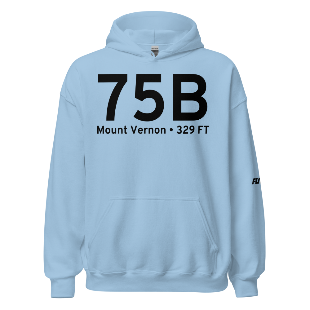 Mount Vernon (75B) Airport Hoodie Sweatshirt 