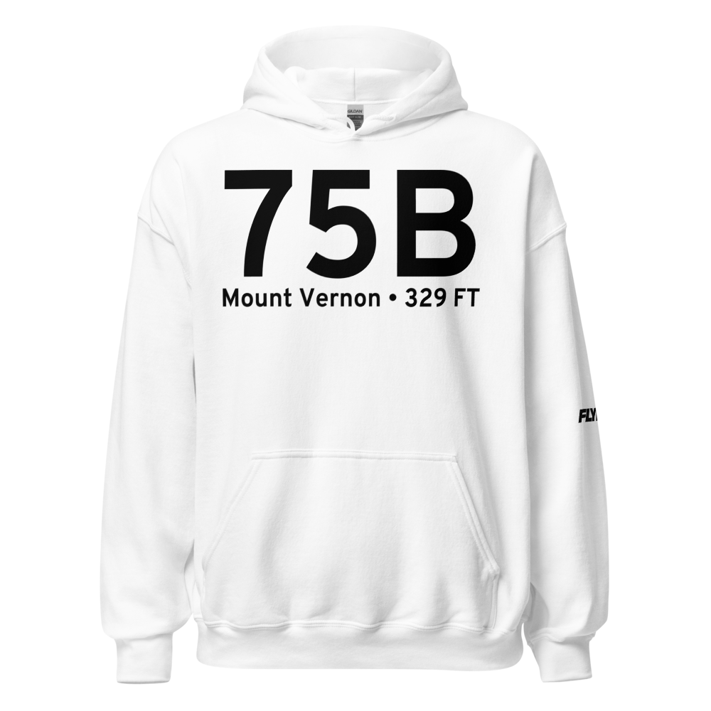 Mount Vernon (75B) Airport Hoodie Sweatshirt 