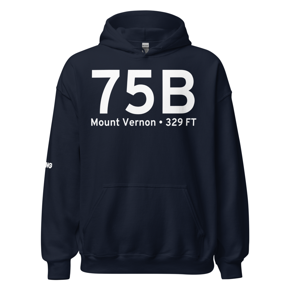 Mount Vernon (75B) Airport Hoodie Sweatshirt 