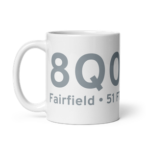 Fairfield (8Q0) Airport Mug
