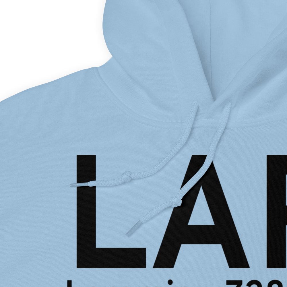Laramie (KLAR) Airport Hoodie Sweatshirt 