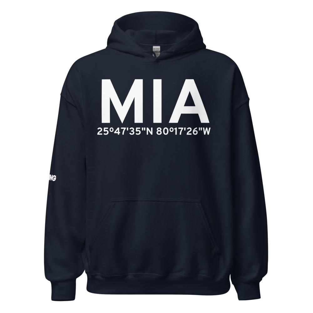 Miami (KMIA) Airport Hoodie Sweatshirt 