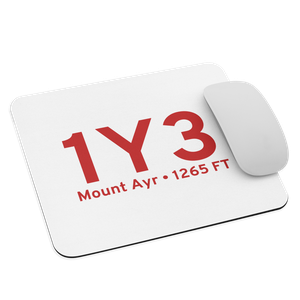 Mount Ayr (1Y3) Airport  Mouse Pad