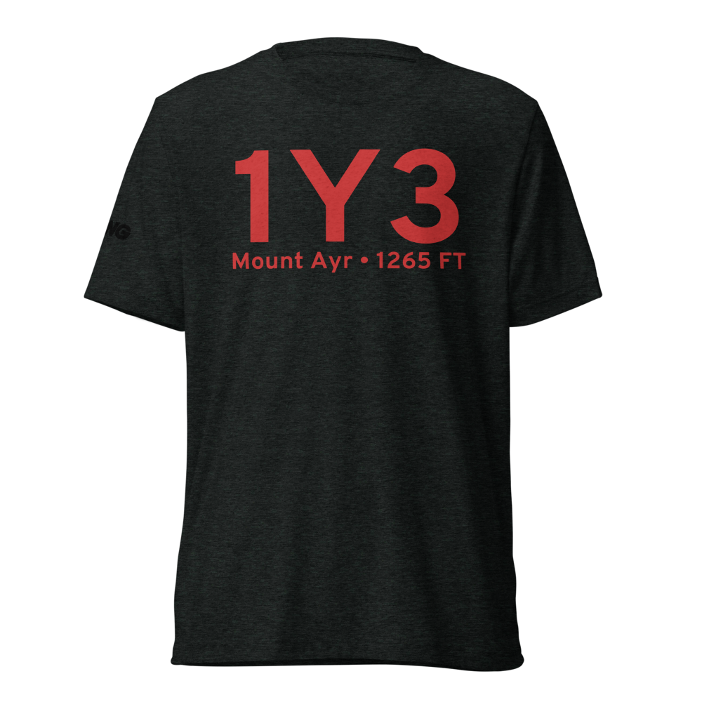 Mount Ayr (1Y3) Airport Tri-blend T-Shirt 