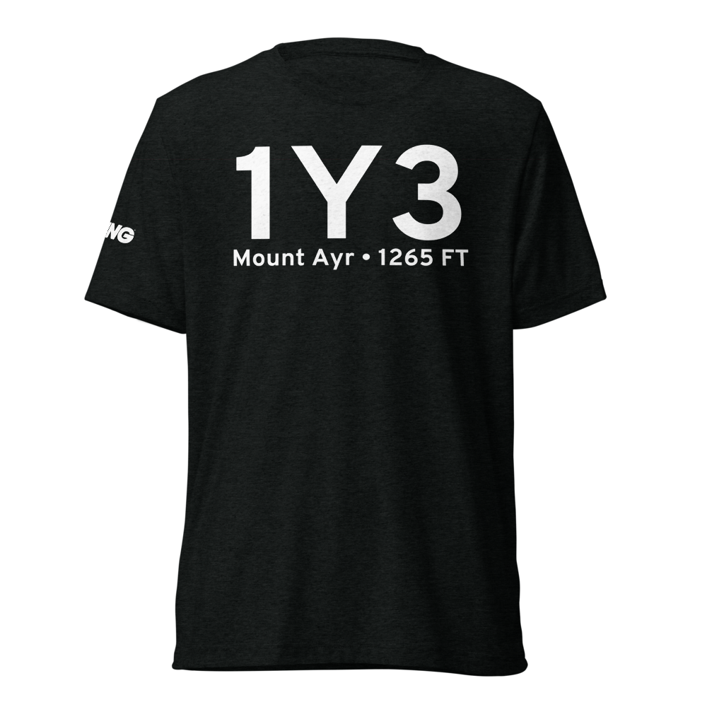 Mount Ayr (1Y3) Airport Tri-blend T-Shirt 