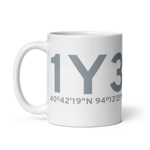 Mount Ayr (1Y3) Airport Mug