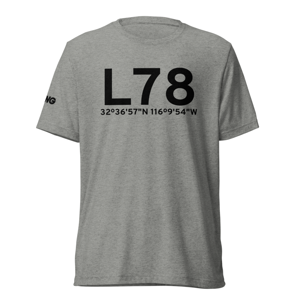 Jacumba (L78) Airport Tri-blend T-Shirt 