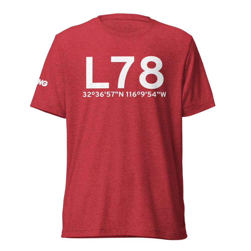 Jacumba (L78) Airport Tri-blend T-Shirt 