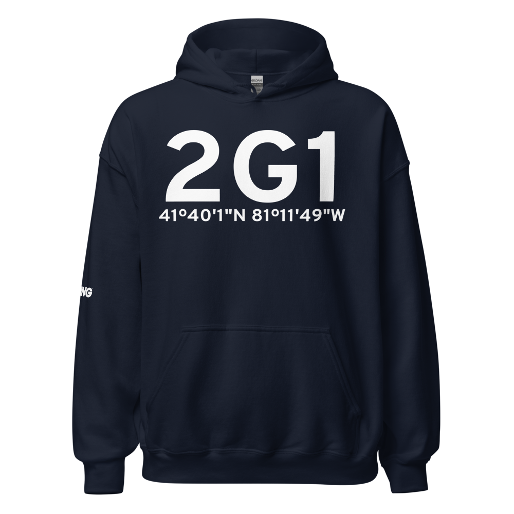 Painesville (K2G1) Airport Hoodie Sweatshirt 