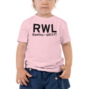 Rawlins (KRWL) Airport Toddler T-Shirt